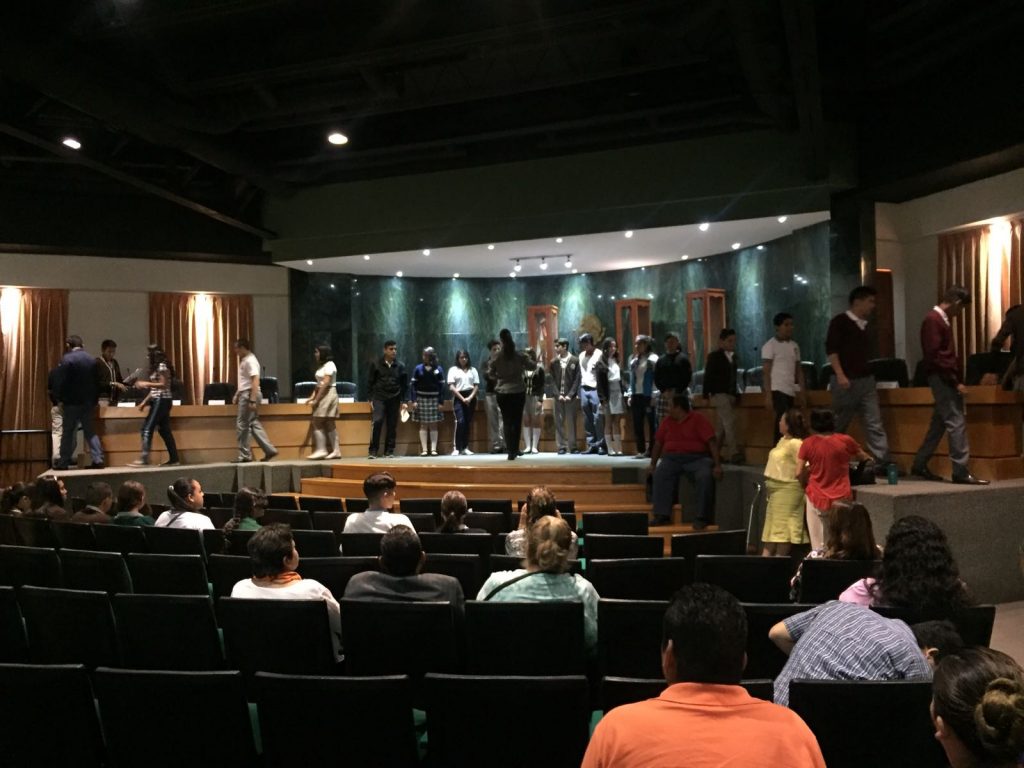 Ensayo en el Ayuntamiento