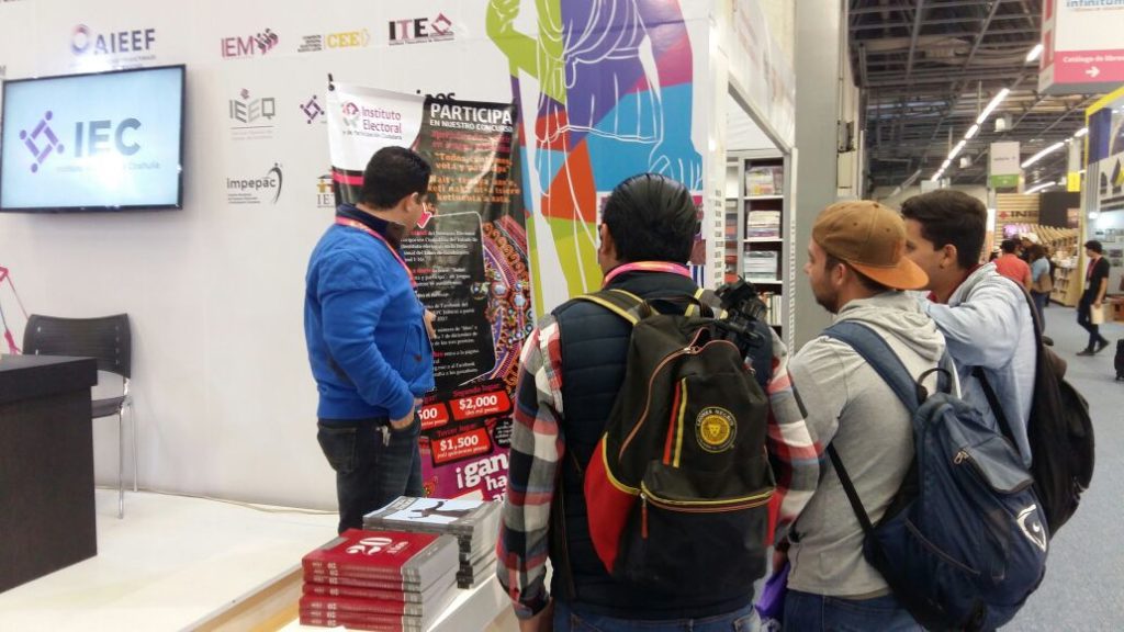 Estand IEPC Jalisco en FIL 2017