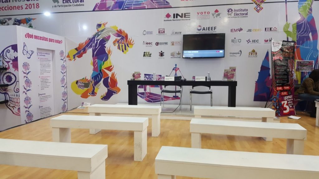 Estand IEPC Jalisco en FIL 2017