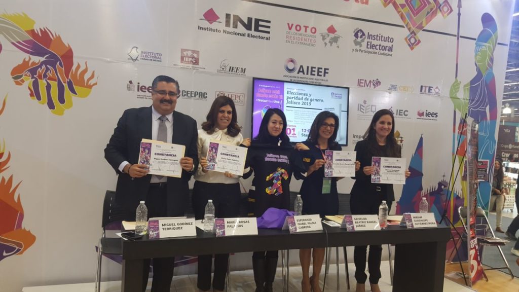 Estand IEPC Jalisco en FIL 2017