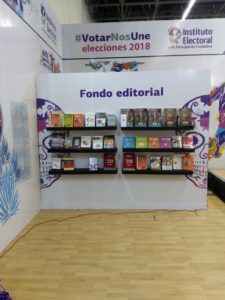 Estand IEPC Jalisco en FIL 2017