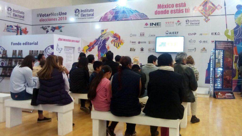 Estand IEPC Jalisco en FIL 2017