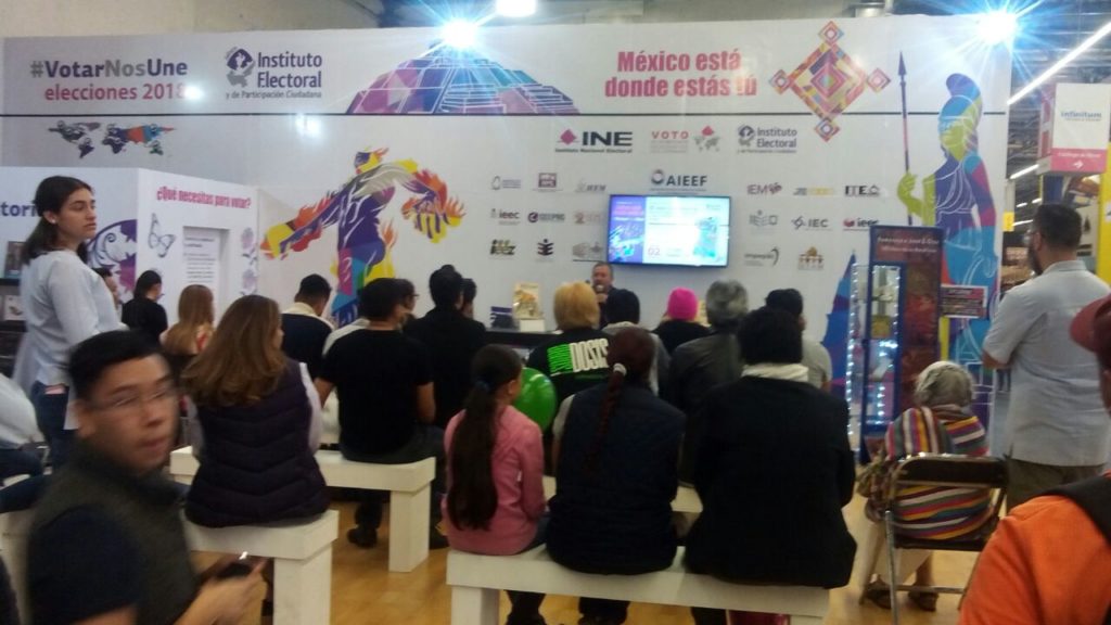 Estand IEPC Jalisco en FIL 2017