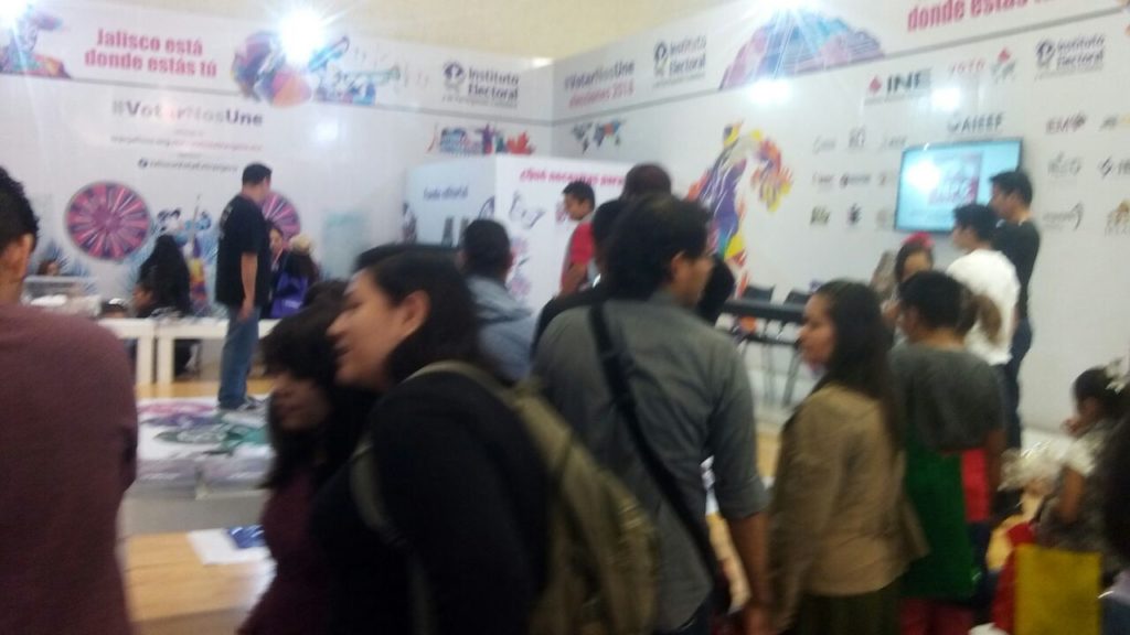 Estand IEPC Jalisco en FIL 2017