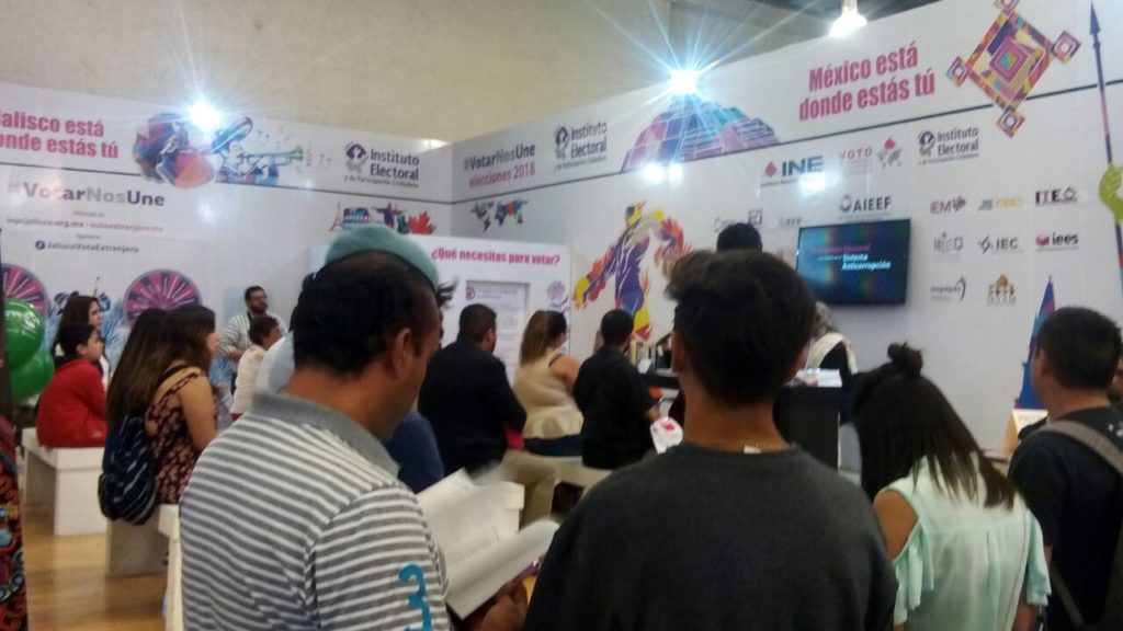 Estand IEPC Jalisco en FIL 2017