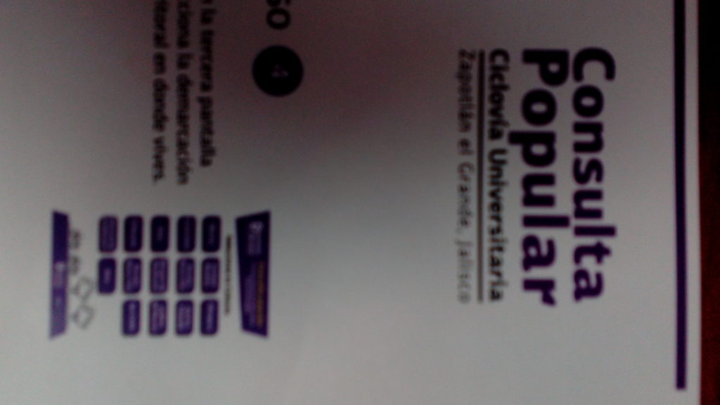 Consulta Popular Ciclovía Universitaria