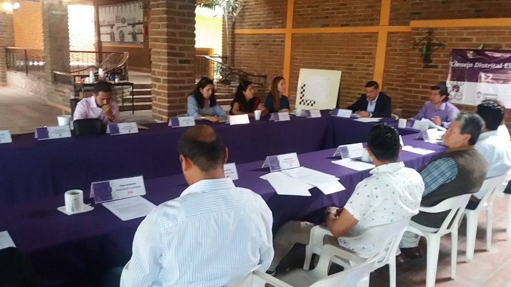 Sesiones de Consejos Distritales