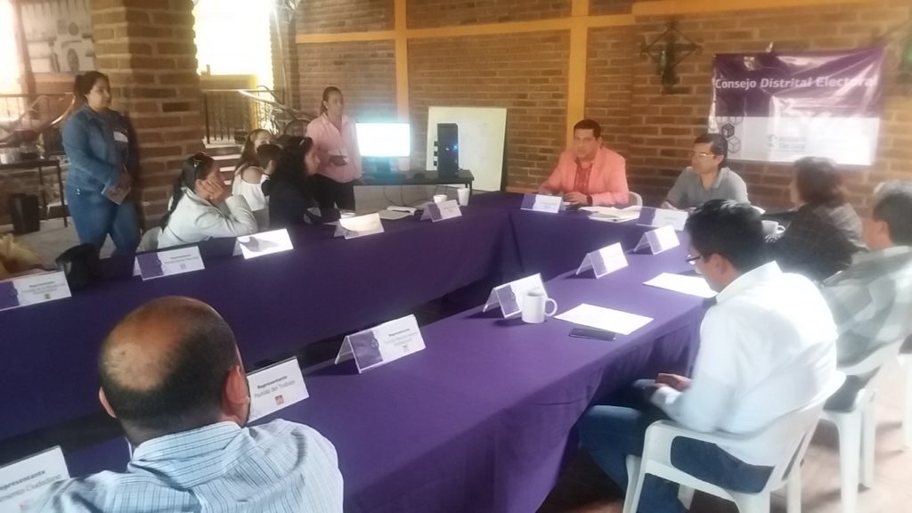 Sesiones de Consejos Distritales