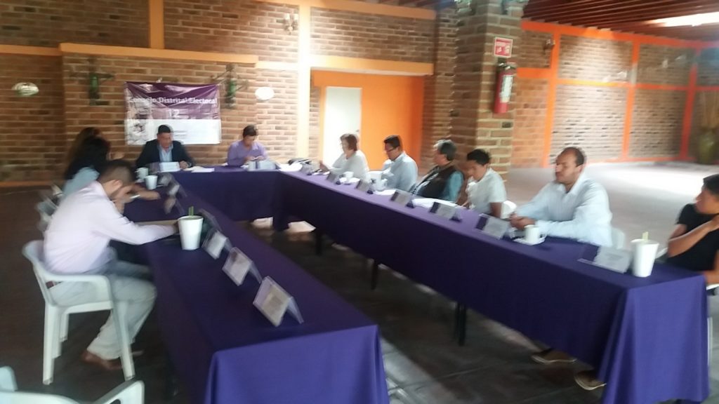 Sesiones de Consejos Distritales