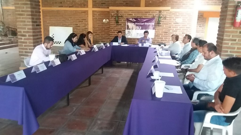 Sesiones de Consejos Distritales