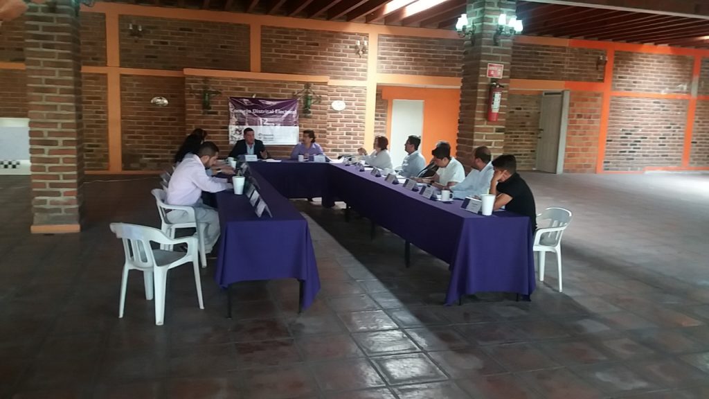 Sesiones de Consejos Distritales