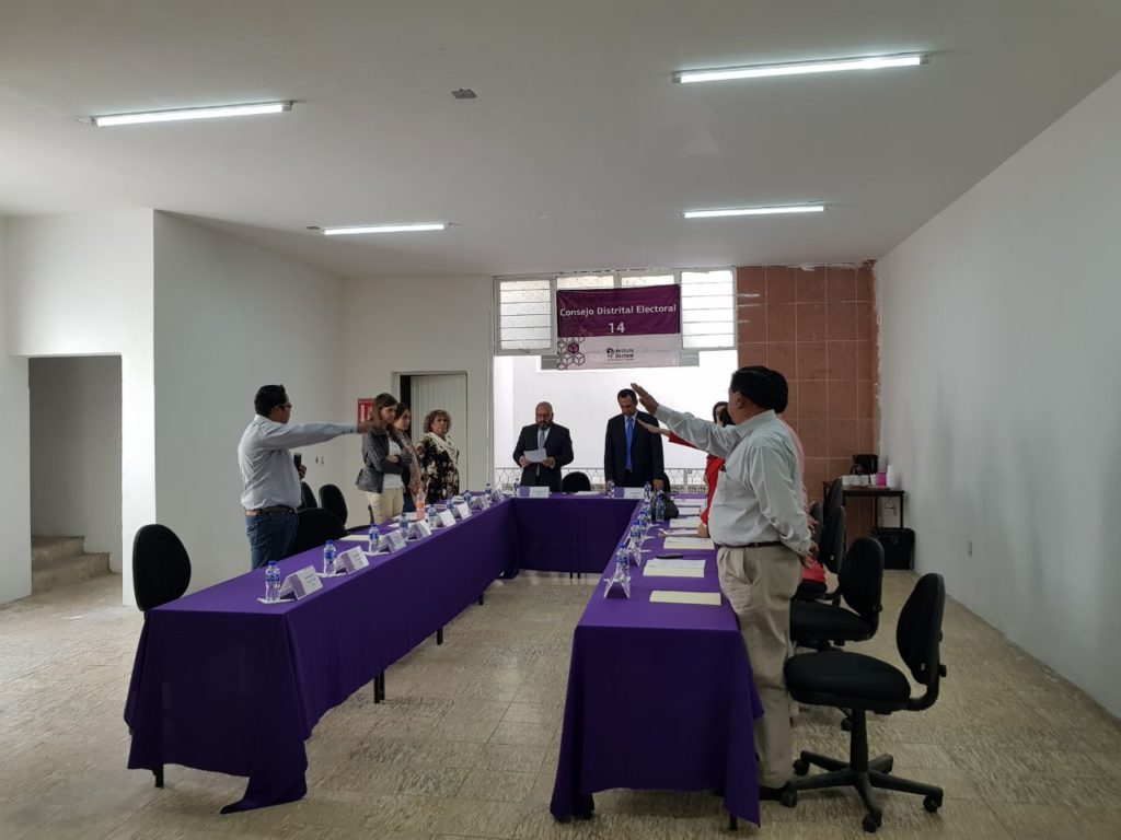 Sesiones de Consejos Distritales