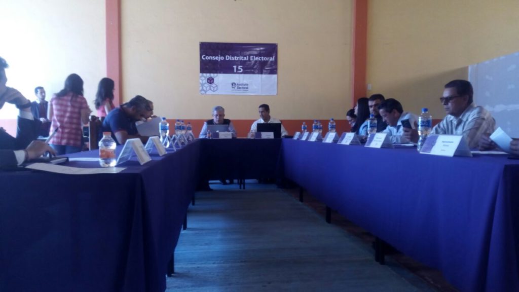 Sesiones de Consejos Distritales