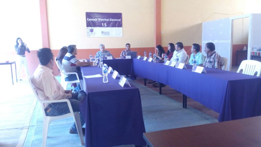 Sesiones de Consejos Distritales