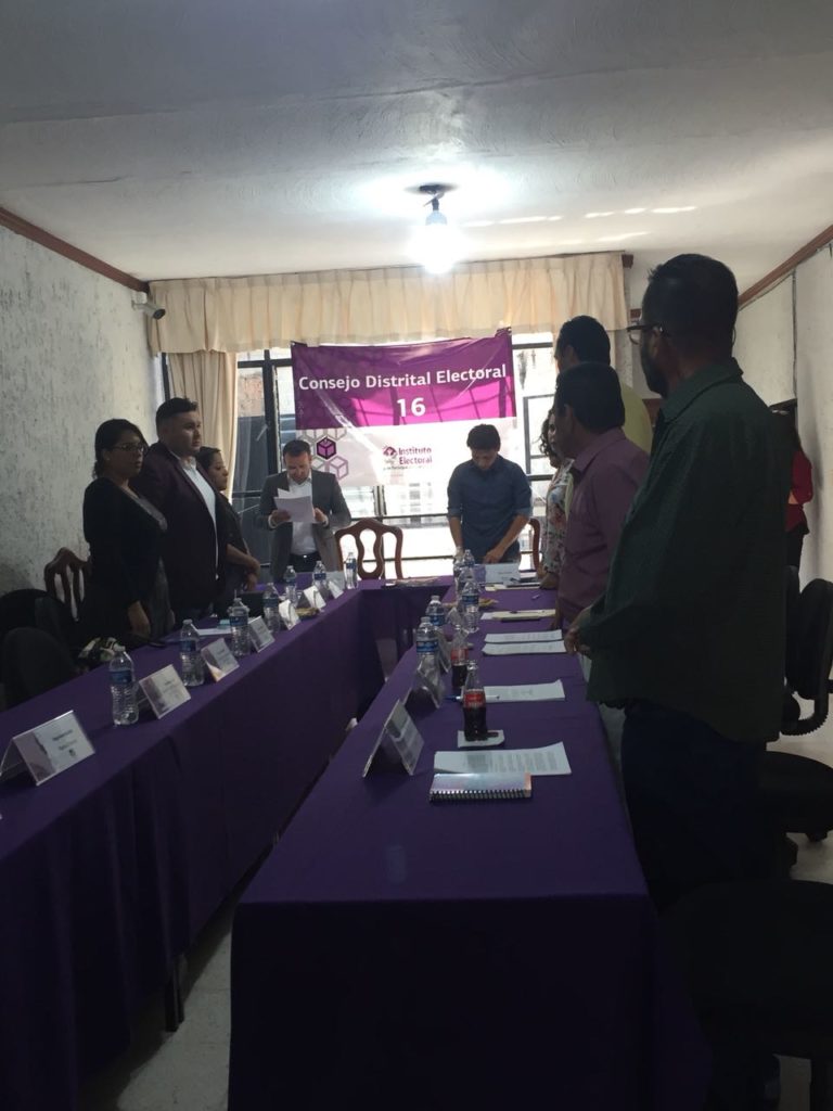 Sesiones de Consejos Distritales