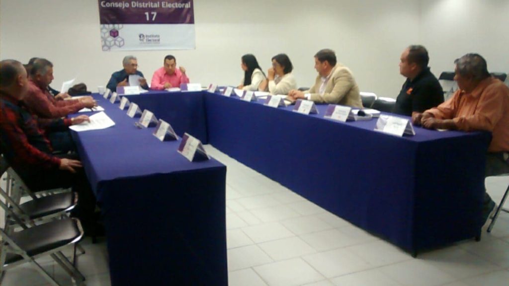 Sesiones de Consejos Distritales