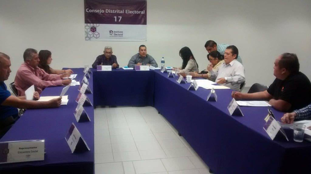 Sesiones de Consejos Distritales