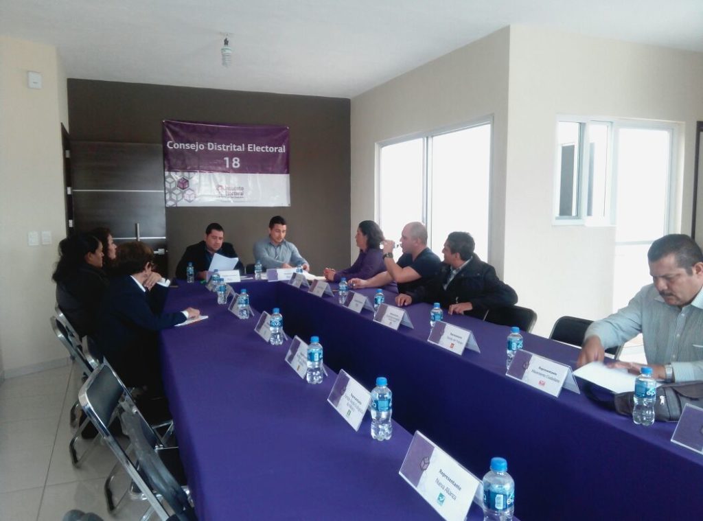 Sesiones de Consejos Distritales