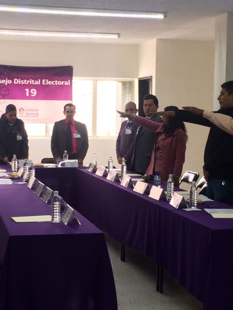 Sesiones de Consejos Distritales