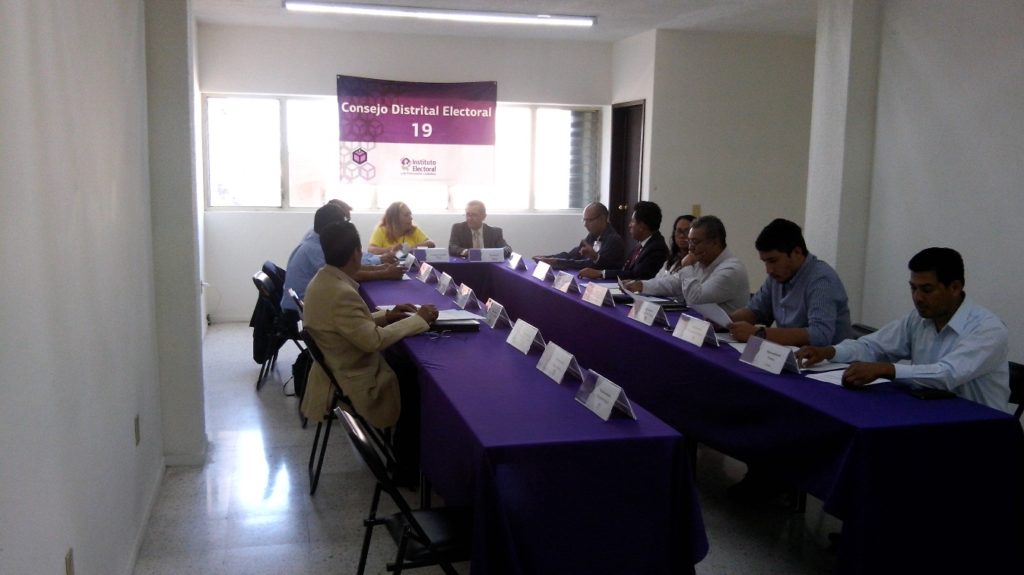 Sesiones de Consejos Distritales