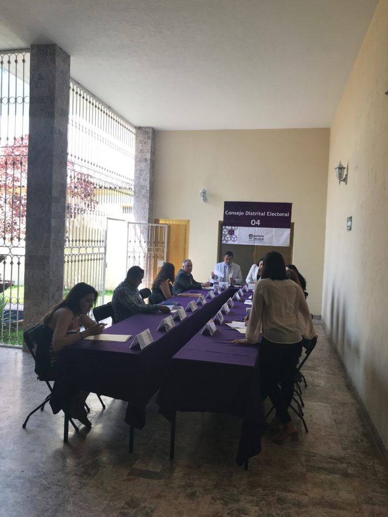 Sesiones de Consejos Distritales