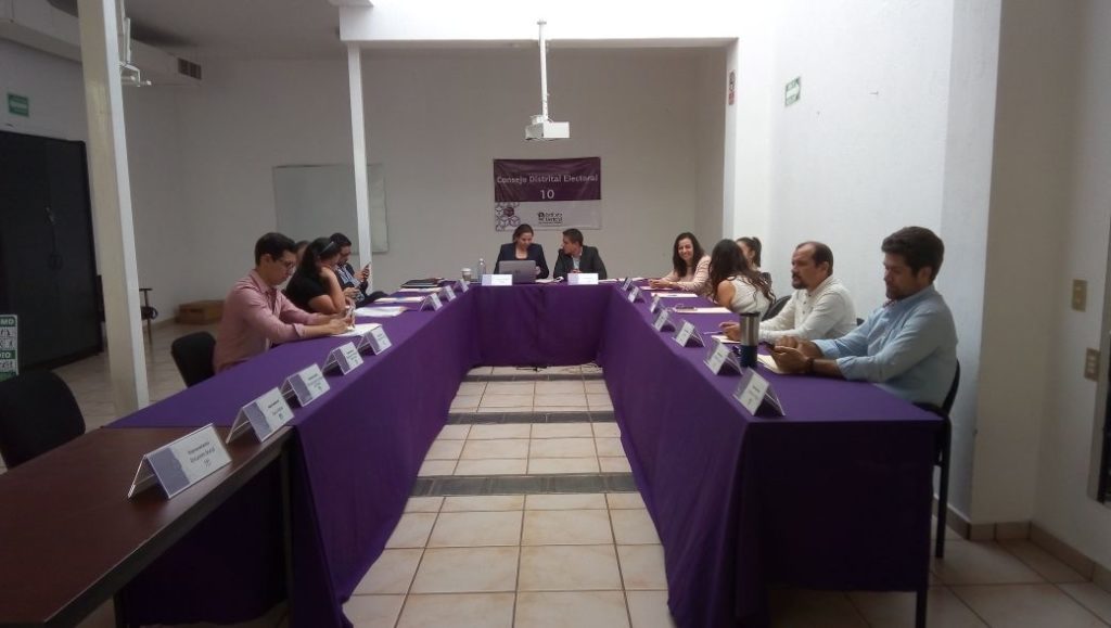 Sesiones de Consejos Distritales