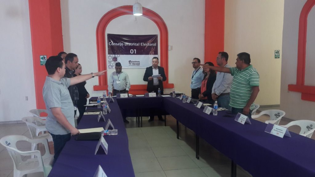 Sesiones de Consejos Distritales