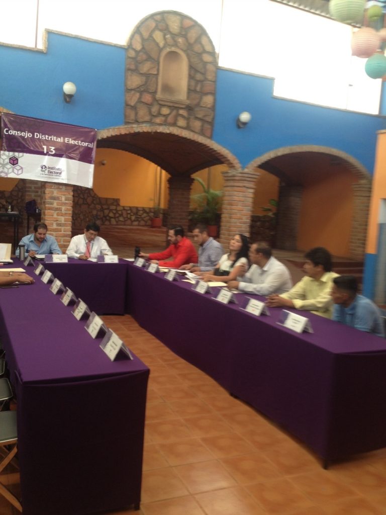 Sesiones de Consejos Distritales