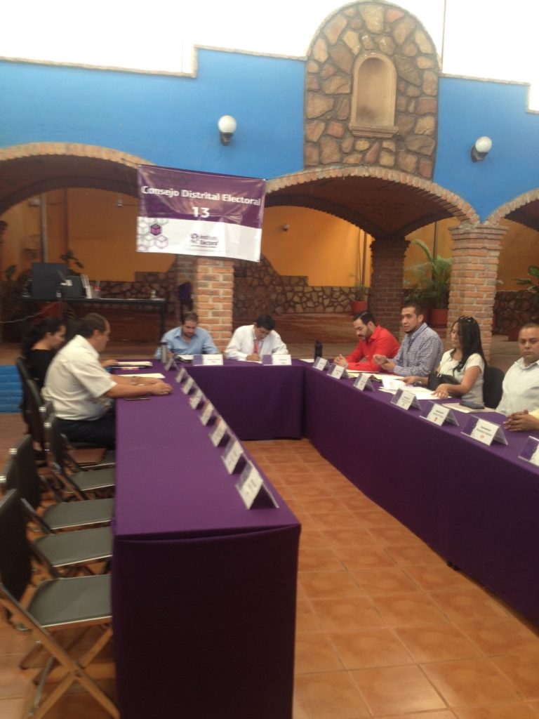 Sesiones de Consejos Distritales