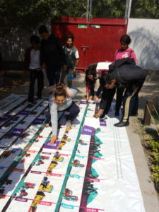 Juego 'La Línea de la vida'