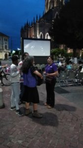 Función al aire libre